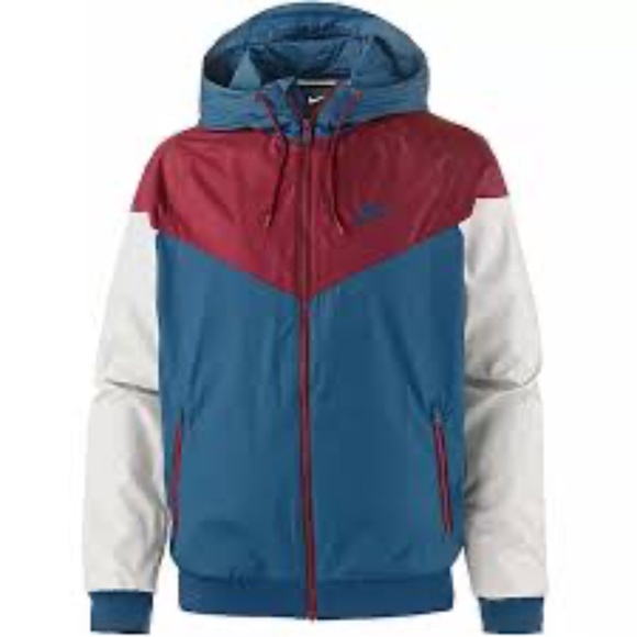Nike | Jackets & Coats | Nike Windbreaker Blue Force | Poshmark